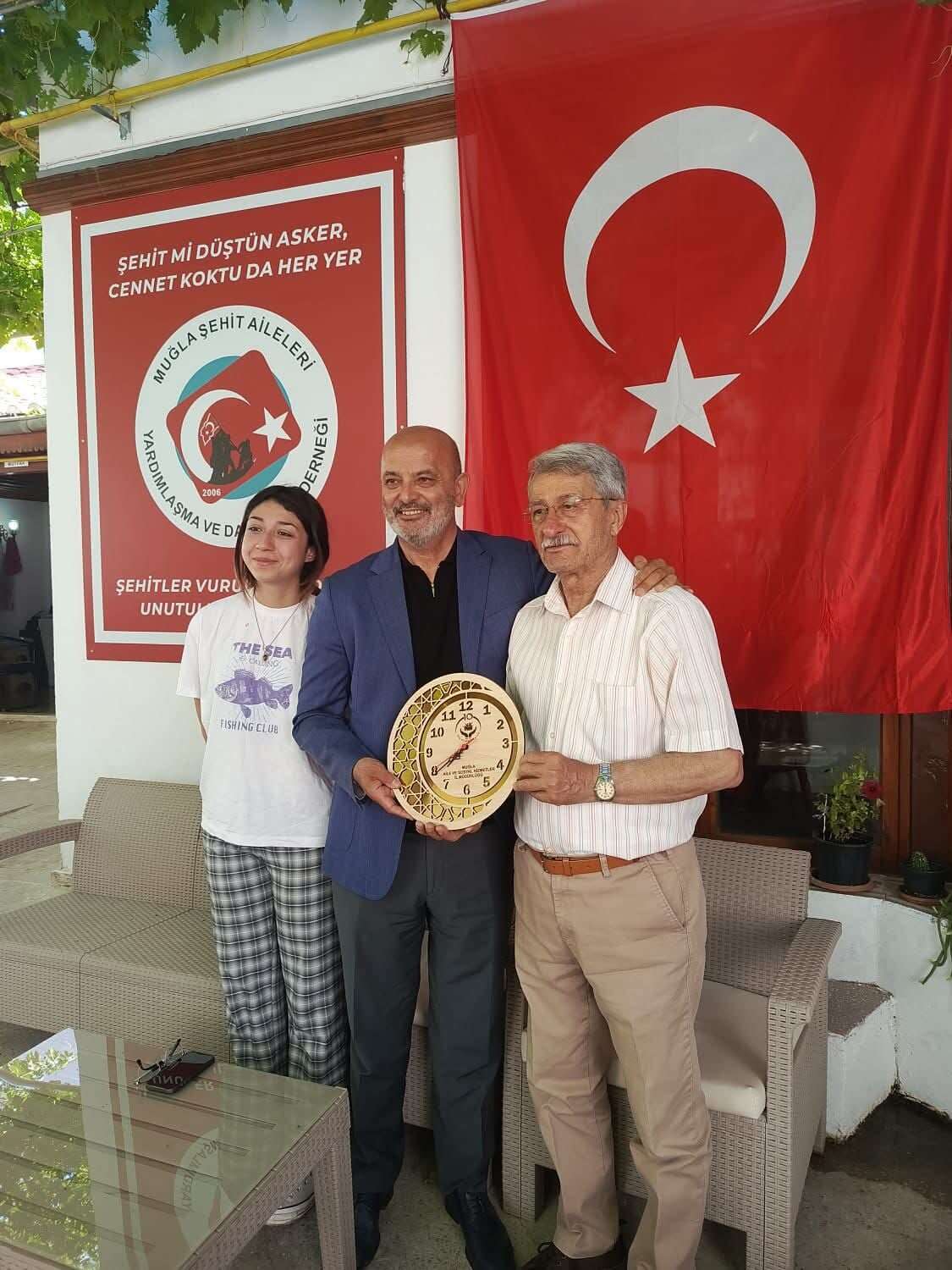 Muğla’da Babalar Günü’nde Şehit Aileleri, Gaziler ve Huzurevi Sakinlerine Anlamlı Ziyaret 1